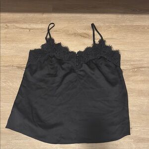 Abercrombie & Fitch Black Lace Cami Top